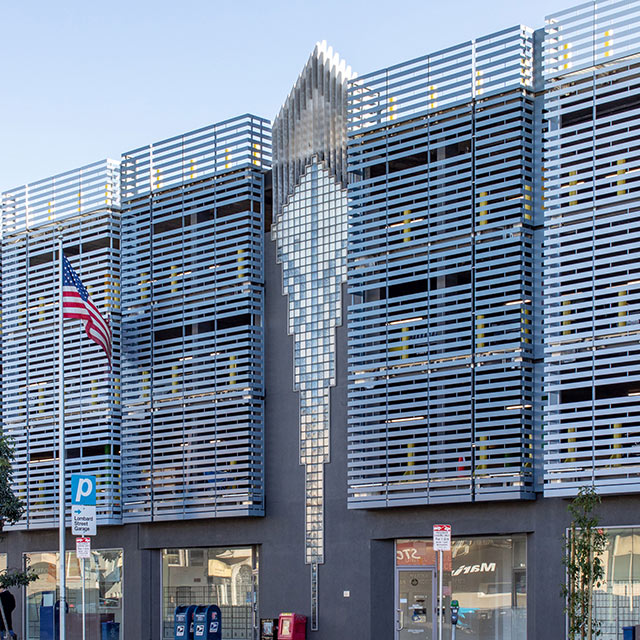 Parking Garage Screen